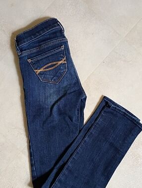 Abercrombie & Fitch Dark Indigo Skinny Jeans